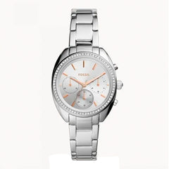 Reloj Fossil Vale Cuarzo Acero Inoxidable Mujer - BQ3657