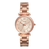 Reloj Fossil Carlie Cuarzo Acero Inoxidable Mujer - ES4301