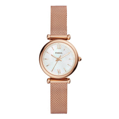 Reloj Fossil Carlie Cuarzo Acero Inoxidable Mujer