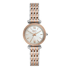 Reloj Fossil Carlie Mini Cuarzo Acero Inoxidable Mujer