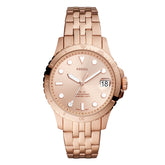 Reloj Fossil Fb-01 Cuarzo Acero Inoxidable Mujer - ES4744