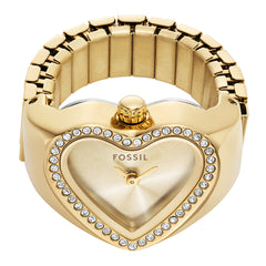 Reloj Fossil Reloj De Anillo Cuarzo Acero Inoxidable Mujer - ES5407