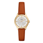 Reloj Fossil Gilmore Cuarzo Cuero Mujer