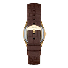 Reloj Fossil Harlow Cuarzo Cuero Mujer