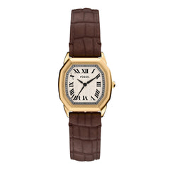 Reloj Fossil Harlow Cuarzo Cuero Mujer
