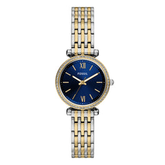 Reloj Fossil Carlie Cuarzo Acero Inoxidable Mujer