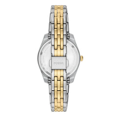 Reloj Fossil Scarlette Cuarzo Acero Inoxidable Mujer