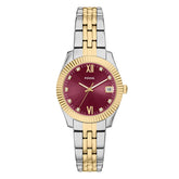 Reloj Fossil Scarlette Cuarzo Acero Inoxidable Mujer - ES5461