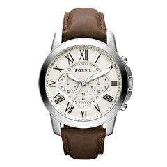Reloj Fossil Grant Cuarzo Cuero Hombre - FS4735