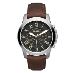 Reloj Fossil Grant Cuarzo Cuero Hombre - FS4812