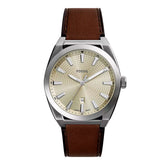 Reloj Fossil Everett Cuarzo Cuero Hombre - FS6071