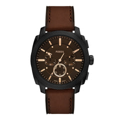 Reloj Fossil Machine Cuarzo Cuero Hombre - FS6101