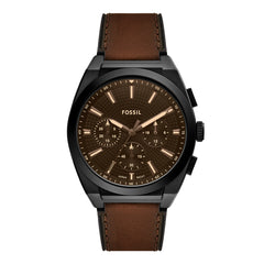 Reloj Fossil Everett Cuarzo Cuero Hombre - FS6108