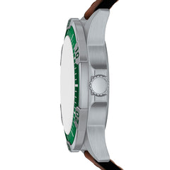 Reloj Fossil Garrett Cuarzo Cuero Hombre