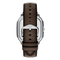 Reloj Fossil Crosby Cuarzo Cuero Hombre