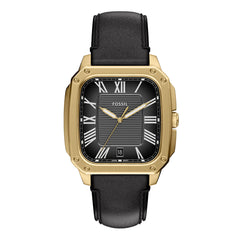 Reloj Fossil Crosby Cuarzo Cuero Hombre