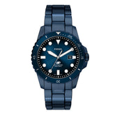 Reloj Fossil Blue Dive Cuarzo Acero Inoxidable Hombre