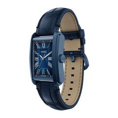 Reloj Fossil Carraway Cuarzo Cuero Hombre