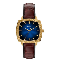 Reloj Fossil Nick Jonas Machine Luxe Cuarzo Cuero Unisex