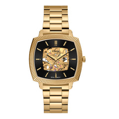 Reloj Fossil Nick Jonas Machine Luxe Automático Acero Inoxidable Unisex