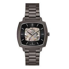Reloj Fossil Nick Jonas Machine Luxe Automático Acero Inoxidable Unisex