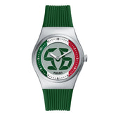 Reloj Fossil World Flags Big Tic Watch Cuarzo Silicona Unisex