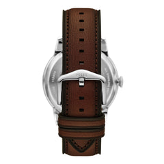 Reloj Fossil Townsman Automatico Cuero Hombre - ME3266