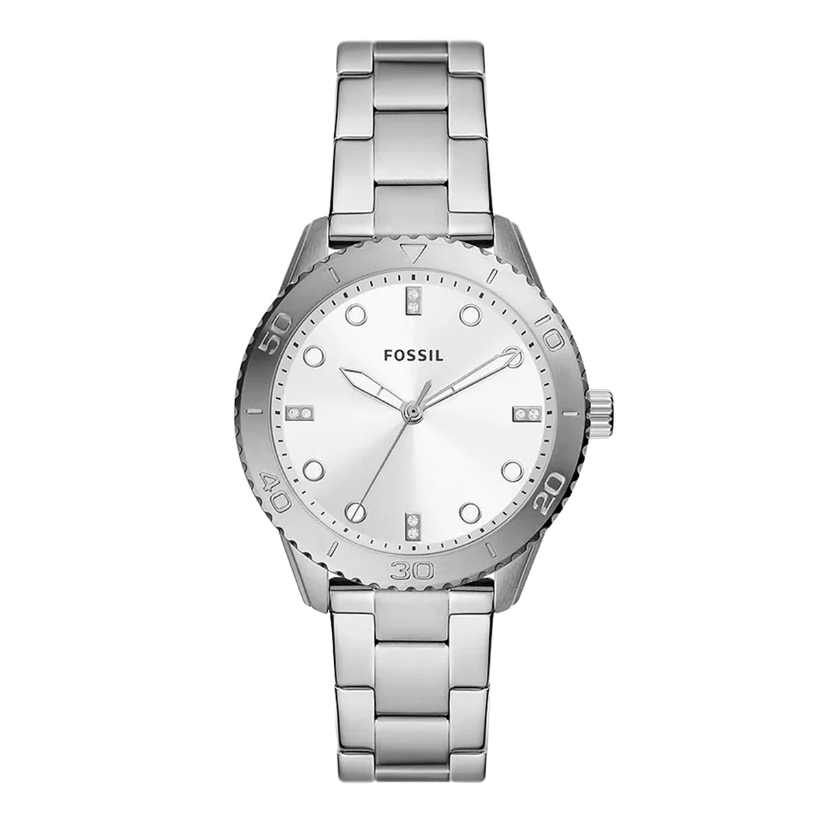 Reloj Fossil Dayle Cuarzo Acero Inoxidable Mujer - BQ3885