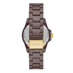 Reloj Fossil Fb-01 Cuarzo Cerámica Mujer - CE1121