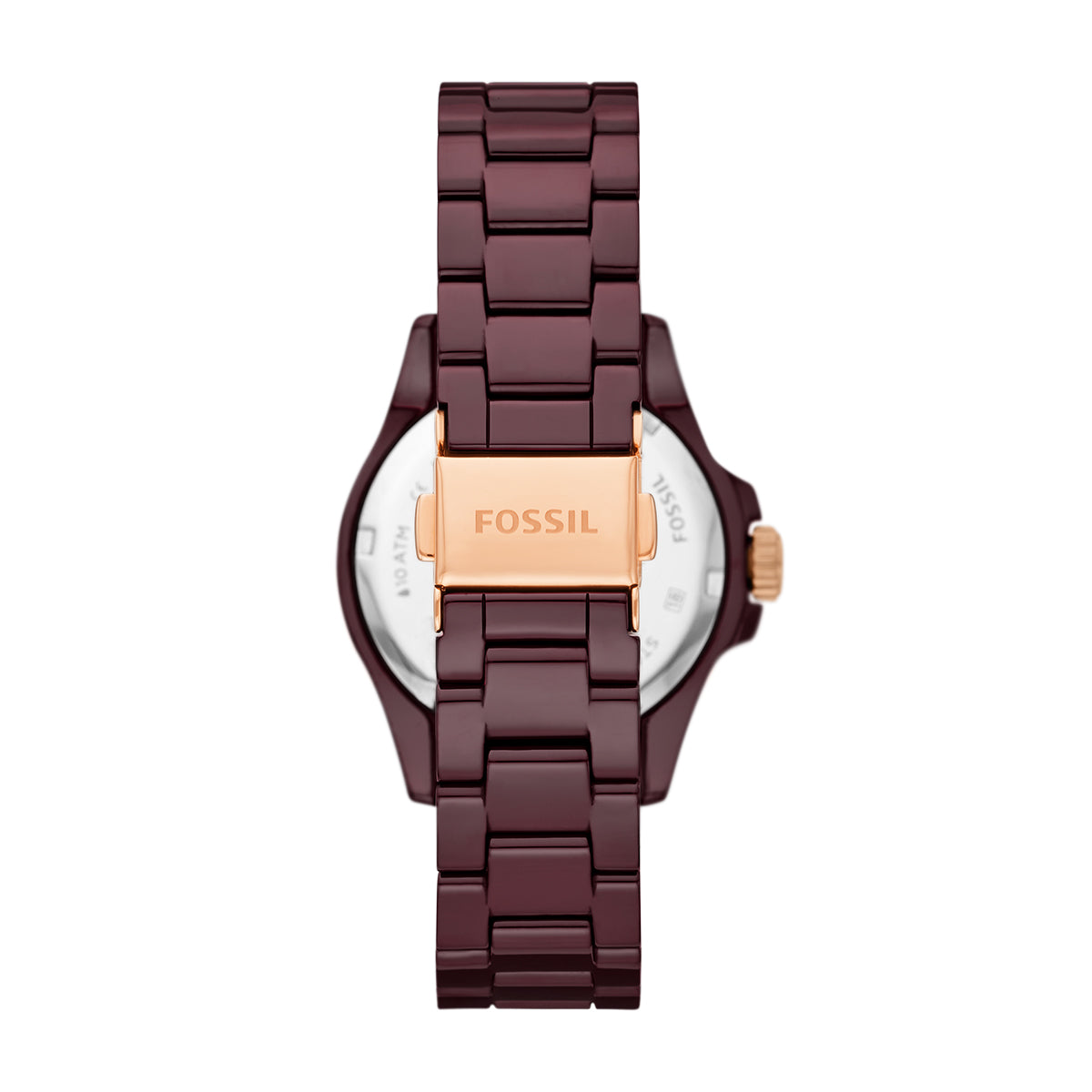 Reloj Fossil Fb-01 Cuarzo Cerámica Mujer - CE1121