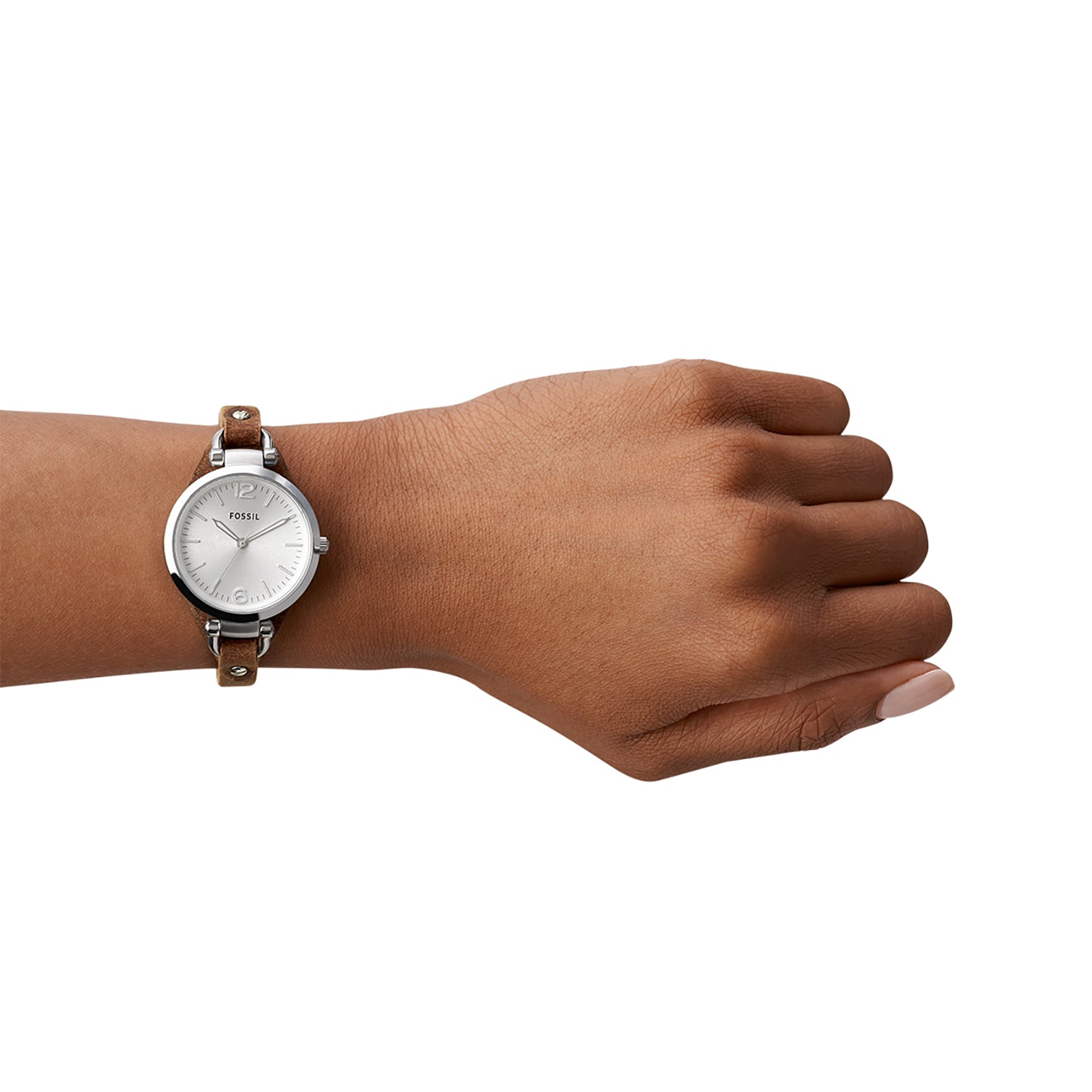Reloj Fossil Georgia Cuarzo Cuero Mujer - ES3060