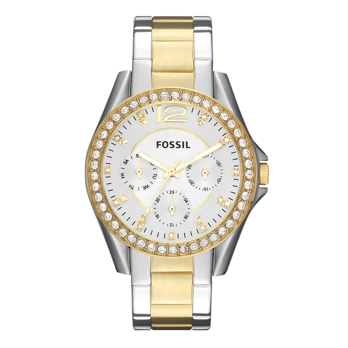 Reloj Fossil Riley Cuarzo Acero Inoxidable Mujer - ES3202