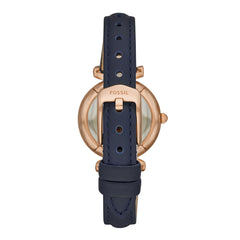 Reloj Fossil Carlie Mini Cuarzo Cuero Mujer