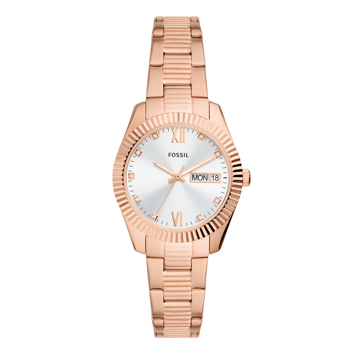 Reloj Fossil Scarlette Cuarzo Acero Inoxidable Mujer - ES5197