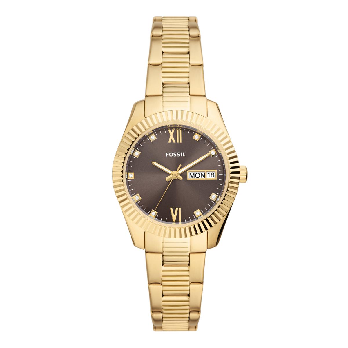 Reloj Fossil Scarlette Cuarzo Acero Inoxidable Mujer - ES5197