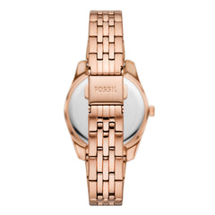 Reloj Fossil Scarlette Cuarzo Acero Inoxidable Mujer