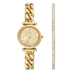 Reloj Fossil Carlie Cuarzo Acero Inoxidable Mujer - ES5387SET