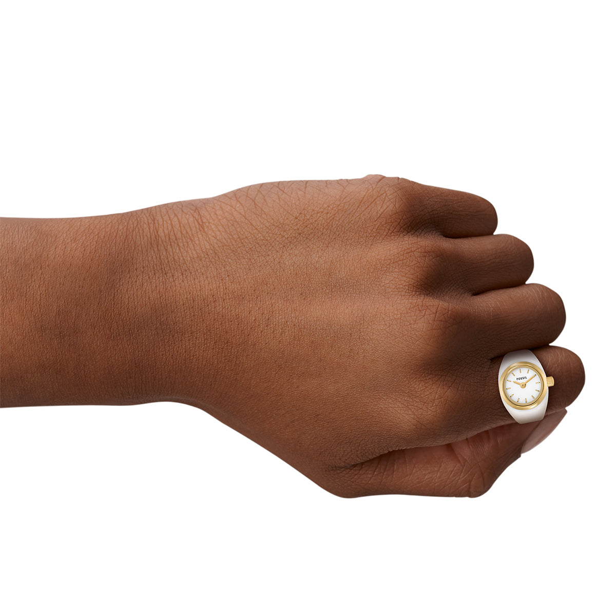 Reloj Fossil Anillo Reloj Cuarzo Acero Inoxidable Mujer - ES5412