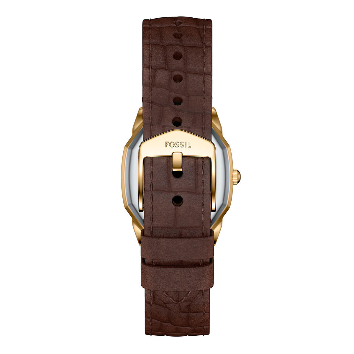 Reloj Fossil Harlow Cuarzo Cuero Mujer