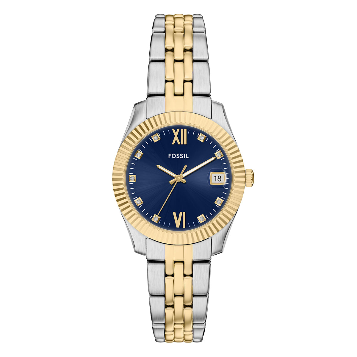 Reloj Fossil Scarlette Cuarzo Acero Inoxidable Mujer