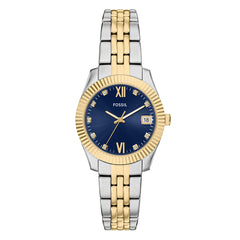 Reloj Fossil Scarlette Cuarzo Acero Inoxidable Mujer