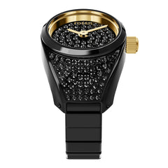 Reloj Anillo Fossil Ringwatch Cuarzo Acero Inoxidable Mujer