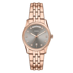 Reloj Fossil Scarlette Cuarzo Acero Inoxidable Mujer