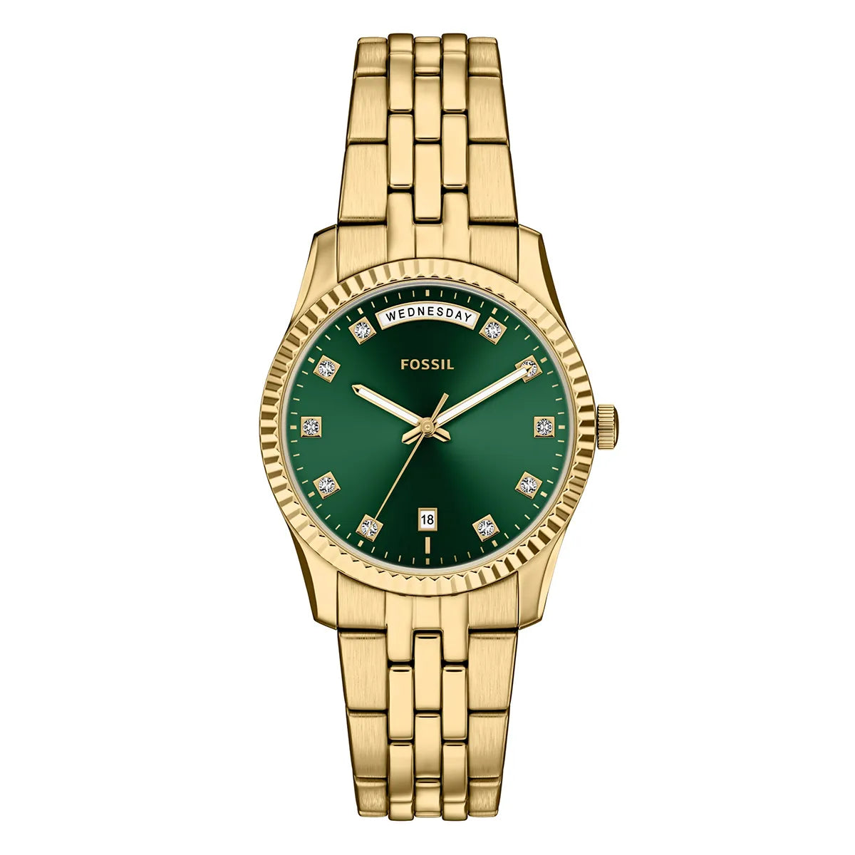Reloj Fossil Scarlette Cuarzo Acero Inoxidable Mujer