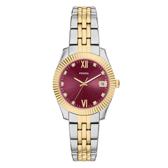 Reloj Fossil Scarlette Cuarzo Acero Inoxidable Mujer - ES5461