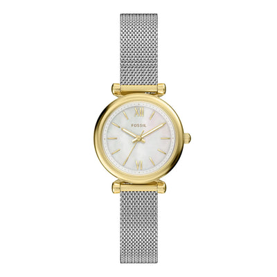 Reloj Fossil Carlie Cuarzo Acero Inoxidable Mujer