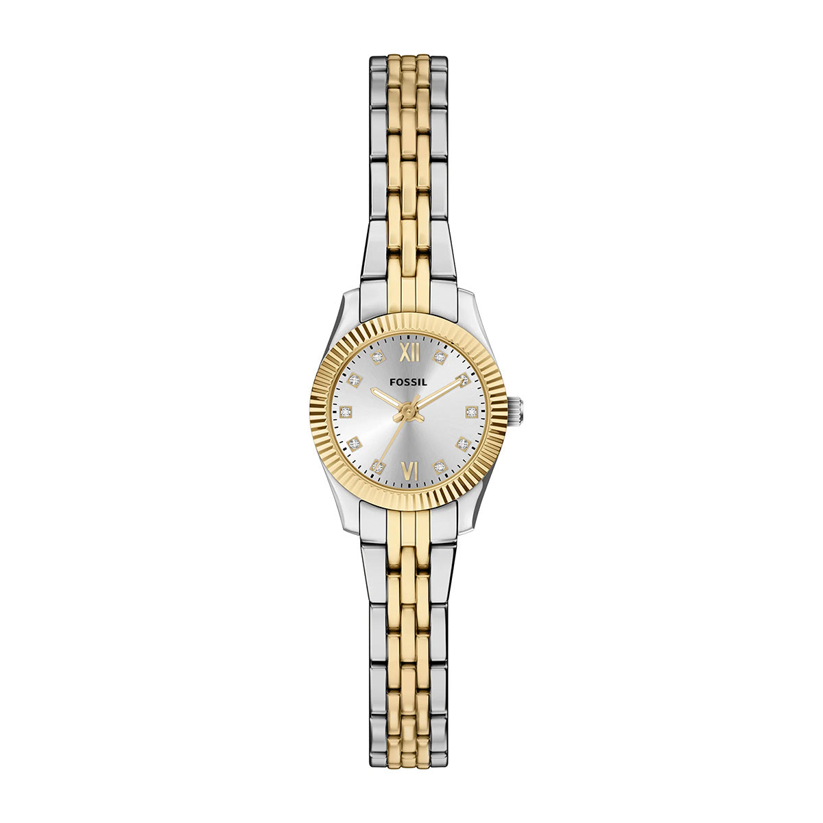 Reloj Fossil Scarlette Mini Cuarzo Acero Inoxidable Mujer