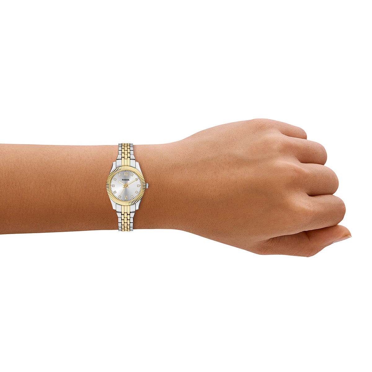 Reloj Fossil Scarlette Mini Cuarzo Acero Inoxidable Mujer