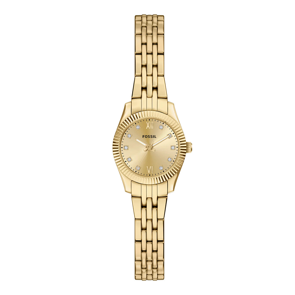 Reloj Fossil Scarlette Mini Cuarzo Acero Inoxidable Mujer