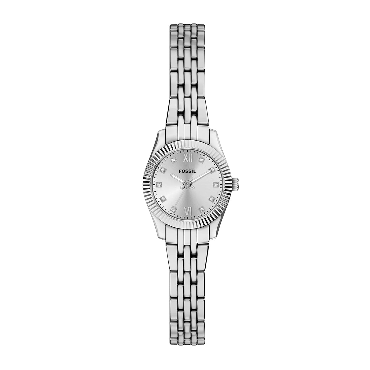 Reloj Fossil Scarlette Mini Cuarzo Acero Inoxidable Mujer